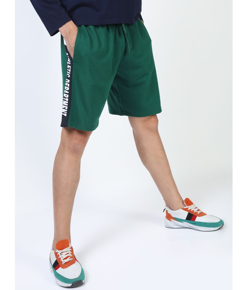     			Ketch Green Cotton Blend Men's Shorts ( Pack of 1 )