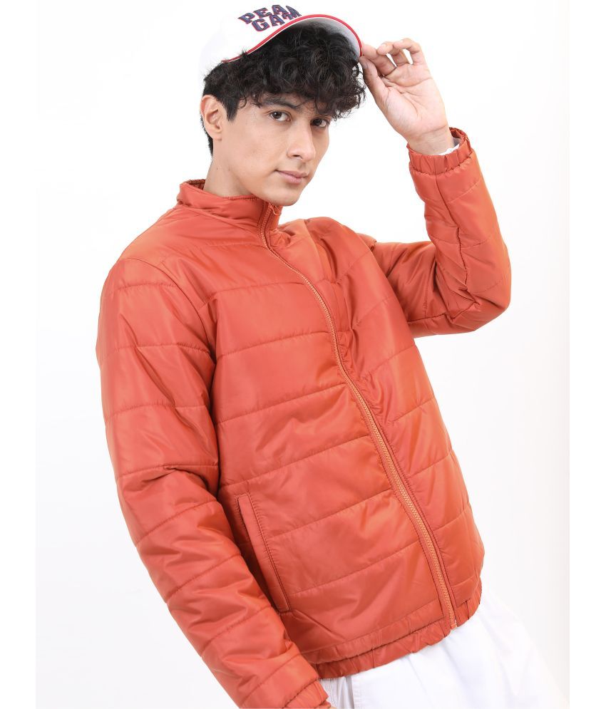     			Ketch Polyester Men's Puffer Jacket - Rust ( Pack of 1 )