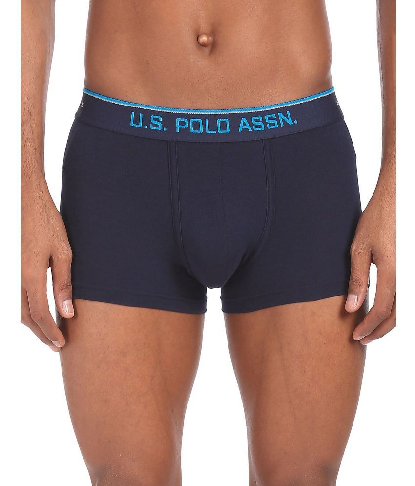     			U.S. Polo Assn. Navy Blue Cotton Men's Trunks ( Pack of 1 )