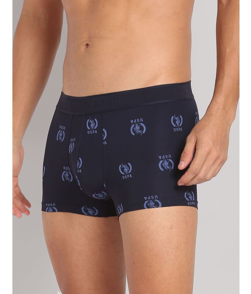     			U.S. Polo Assn. Navy Blue Nylon Men's Trunks ( Pack of 1 )