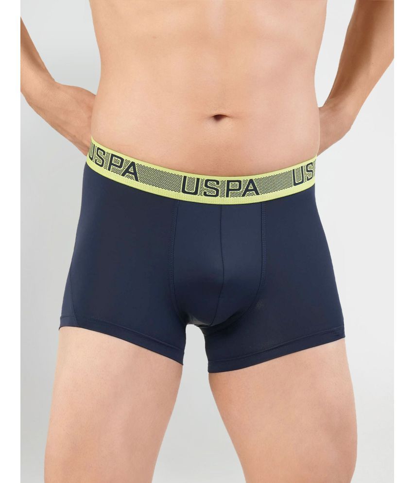     			U.S. Polo Assn. Navy Blue Nylon Men's Trunks ( Pack of 1 )