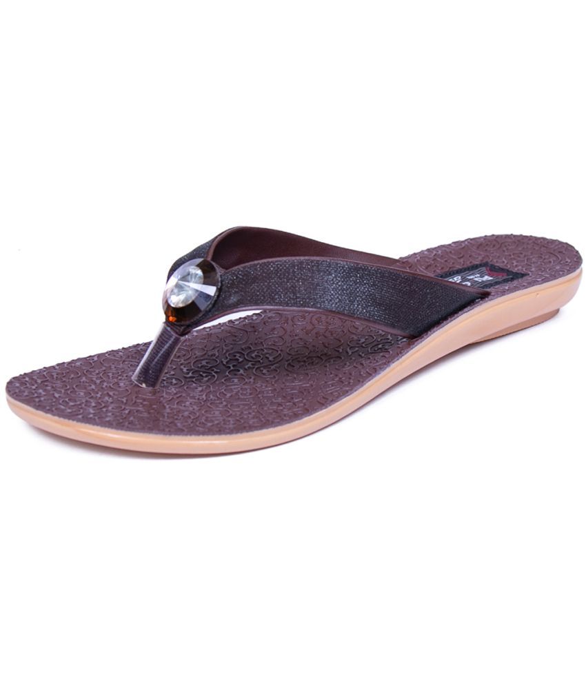     			ASIAN Brown Women's Daily Slipper