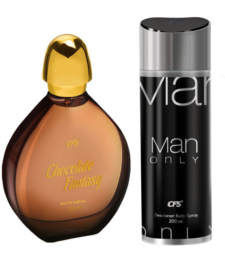     			CFS Chocolate Fantasy EDP Long Lasting Perfume&Man Only Black Deodorant Body Spray