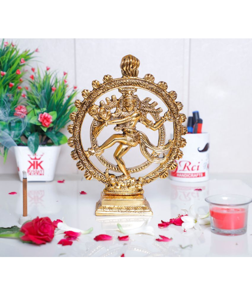     			KridayKraft Aluminium Natraj Idol ( 24 cm )