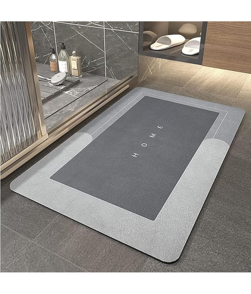     			Shopeleven Gray Rubber Floor Mat ( Pack of 1 )