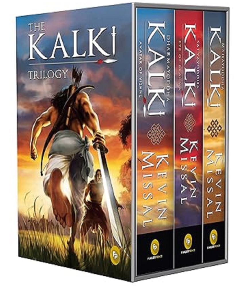     			The Kalki Trilogy Set of 3 Books Avatar of Vishnu Eye of Brahma Sword of Shiva [Paperback] Missal, Kevin Paperback – Import, 15 February 2023