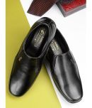 Action Black Men's Slip On Formal Shoes