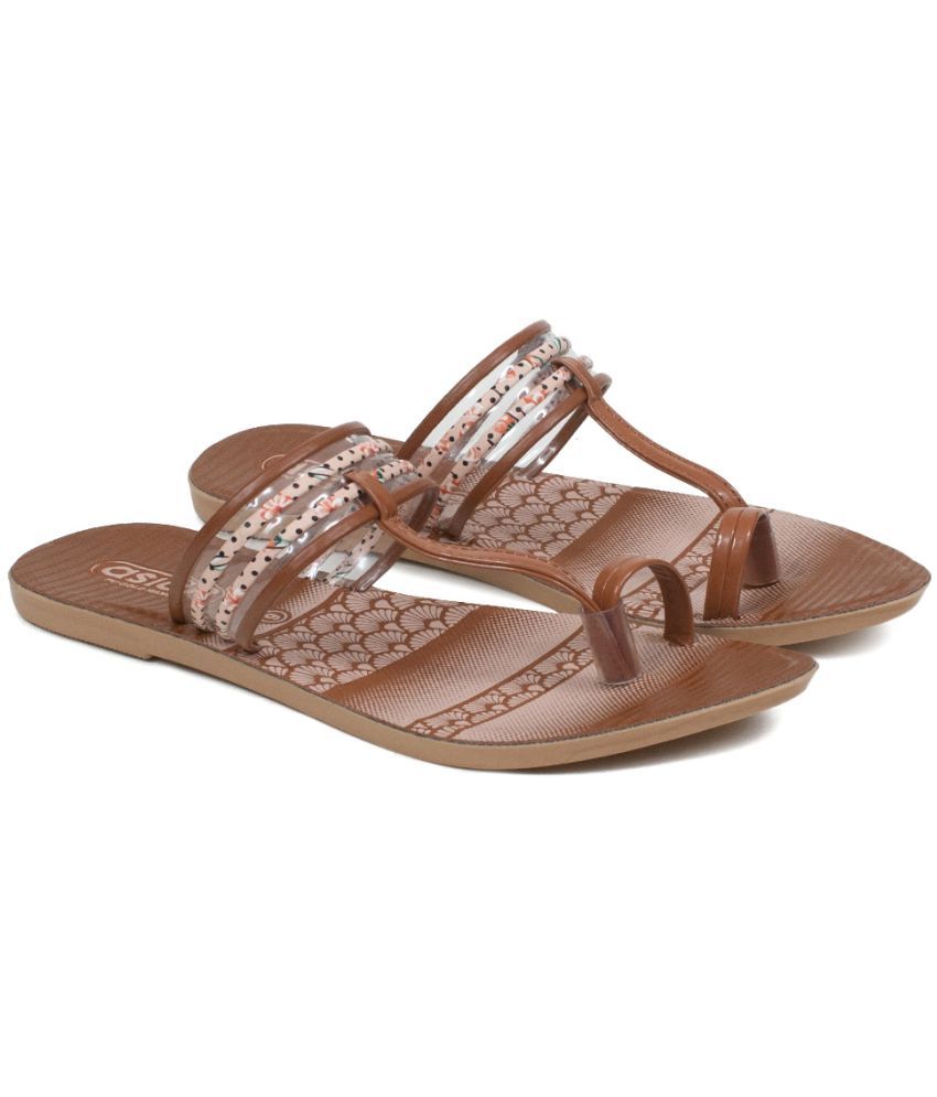     			ASIAN Tan Women's Flats