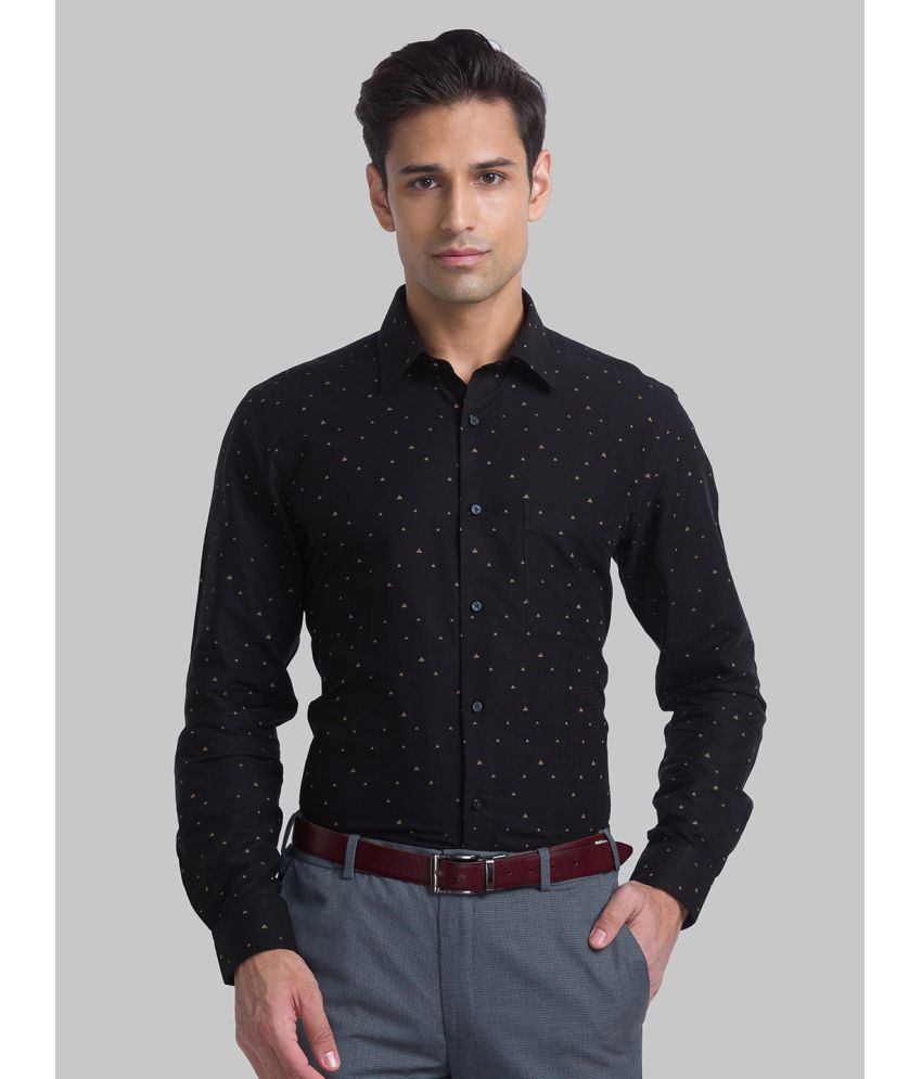     			Raymond Cotton Regular Fit Full Sleeves Men's Formal Shirt - Black ( Pack of 1 )