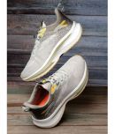 Action Sports Shoes For Men Beige Men's Sports Running Shoes