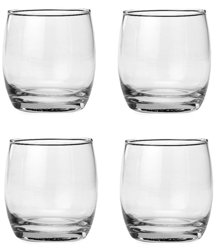     			AFAST Designer Glass Glass Glasses 350 ml ( Pack of 4 )