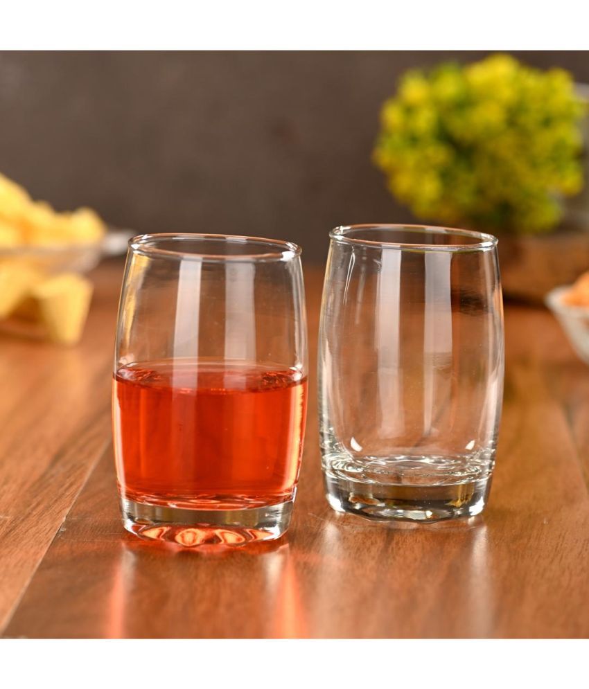     			AFAST Designer Glass Glass Glasses 270 ml ( Pack of 2 )