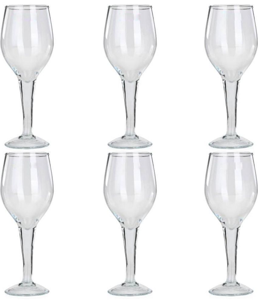     			AFAST Designer Glass Glass Wine Glasses 250 ml ( Pack of 6 )