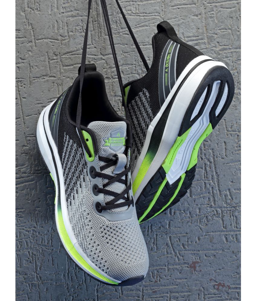     			Action Sports Shoes For Men Gray Men's Sports Running Shoes