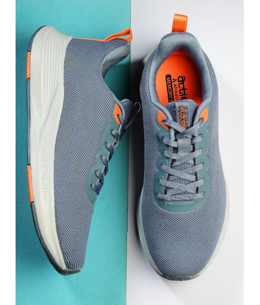     			Action Sports Shoes For Men Light Blue Men's Sports Running Shoes