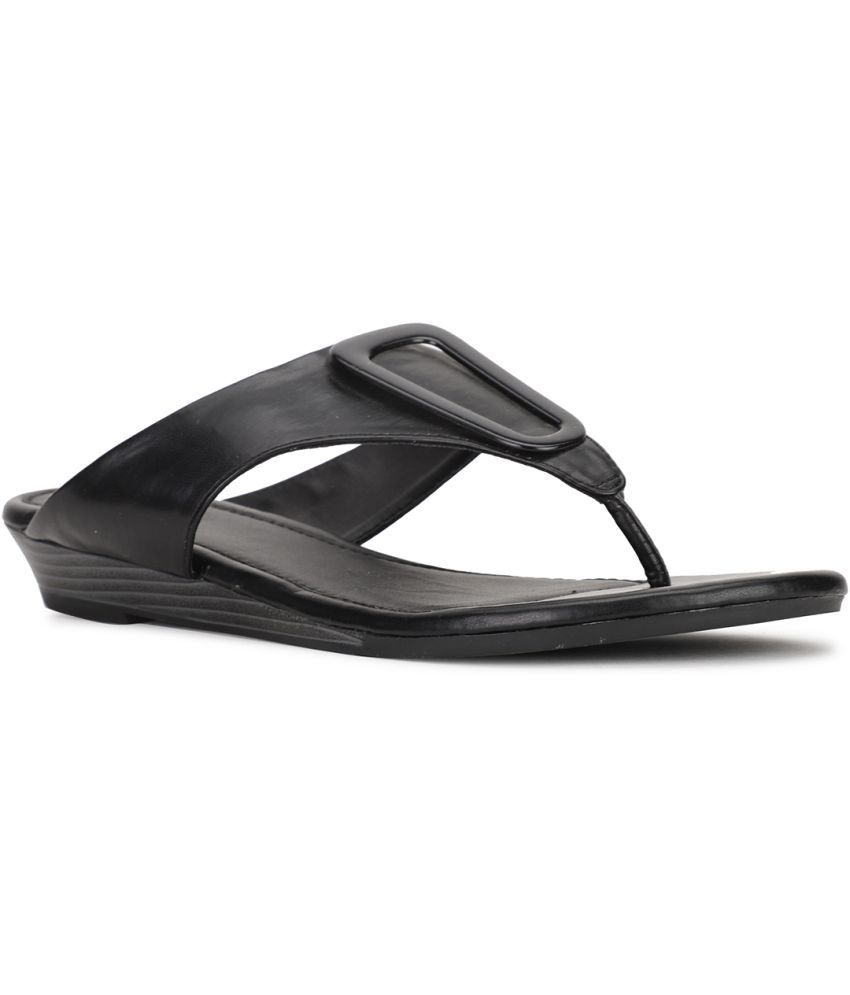     			Bata Black Women's Flats