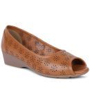 Bata Brown Women's Sandal Heels