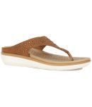 Bata Comfit Brown Women's Flats