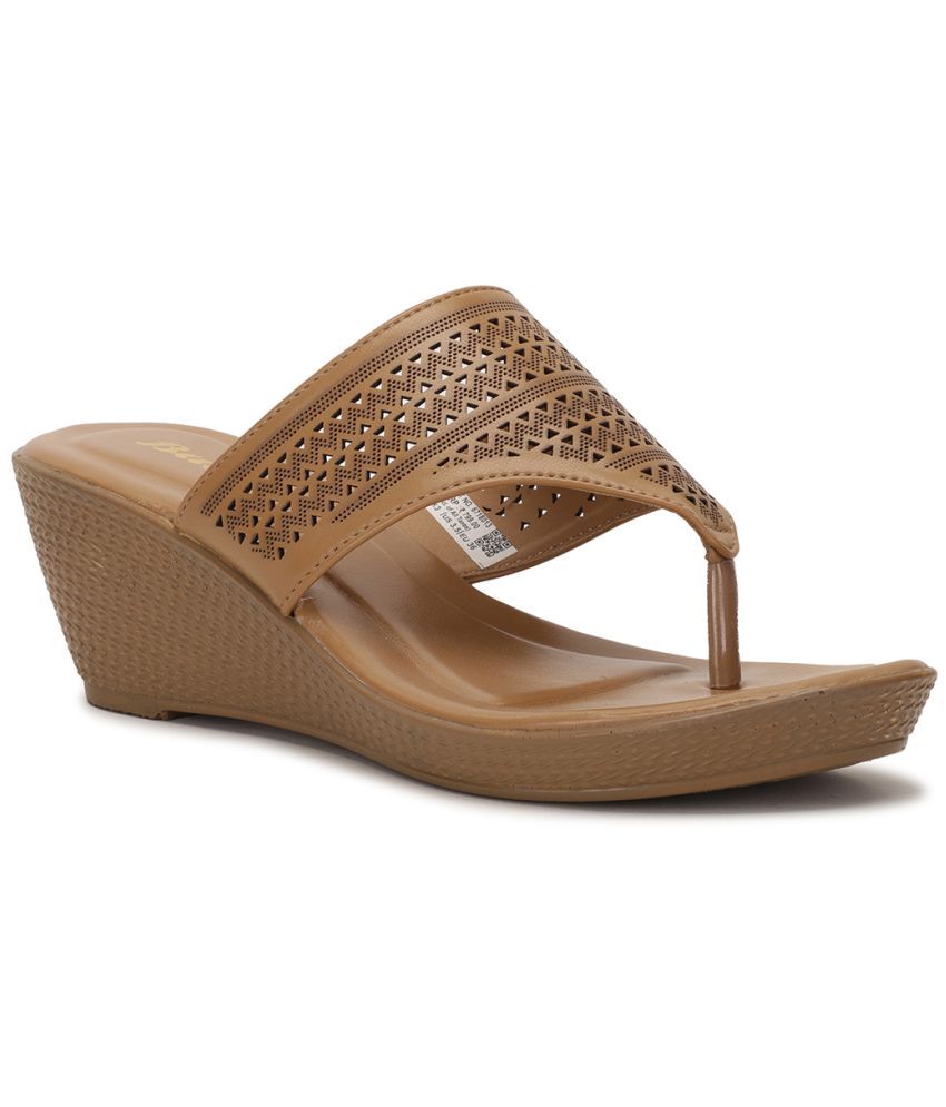     			Bata Brown Women's Sandal Heels