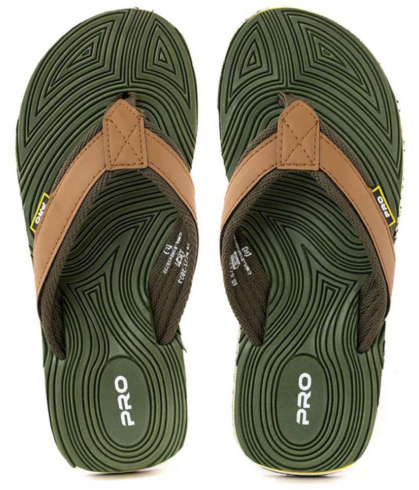     			KHADIM Brown Men's Thong Flip Flop