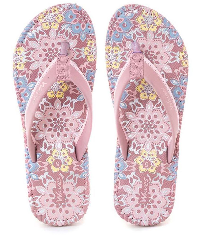     			KHADIM Pink Women's Slipper