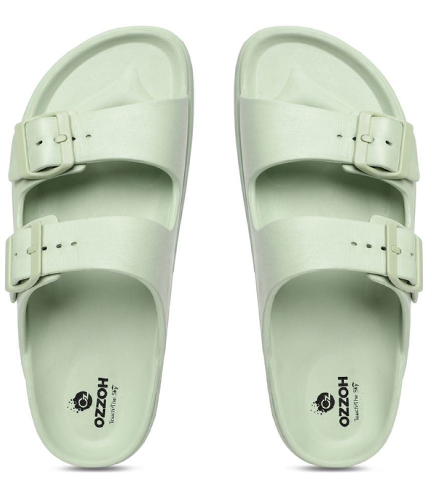     			OZZOH Green Women's Slide