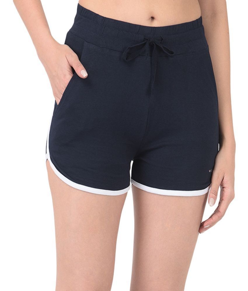     			Williwr Cotton Hot Pants - Navy Single