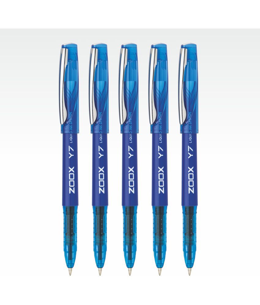     			Flair Zoox Y7 Ball Pen Blue Pack of 5
