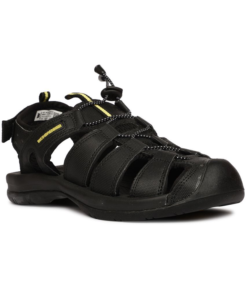     			WEINBRENNER BY BATA - Black Men's Sandals