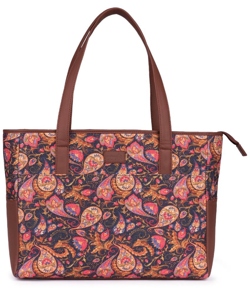     			Zouk Pink Fabric Tote Bag