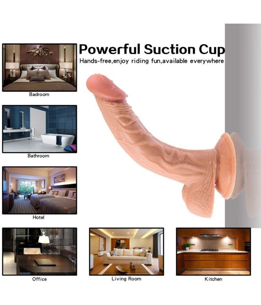     			10 Inch C Shape Realistic Dildo With Strong Suction Cup Suction dildo dicks toy silicon penis sexy products low Price