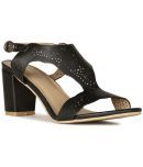 Bata Black Women's Sandal Heels