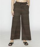 Bonjour Black Viscose Wide leg Women's Palazzos ( Pack of 1 )