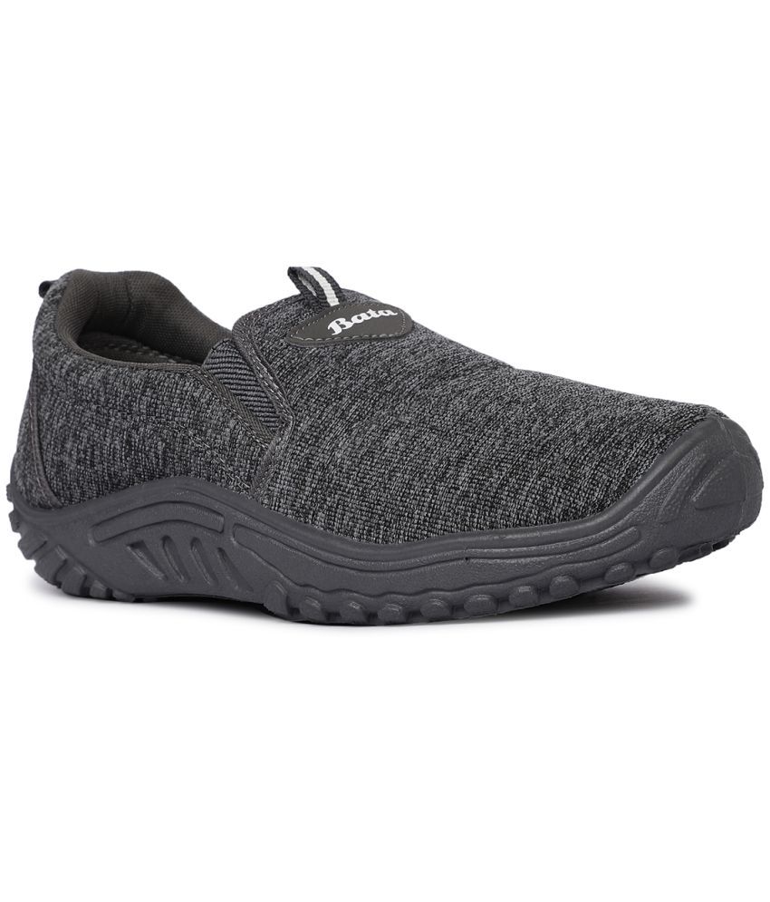     			Bata Grey Men's Outdoor Shoes