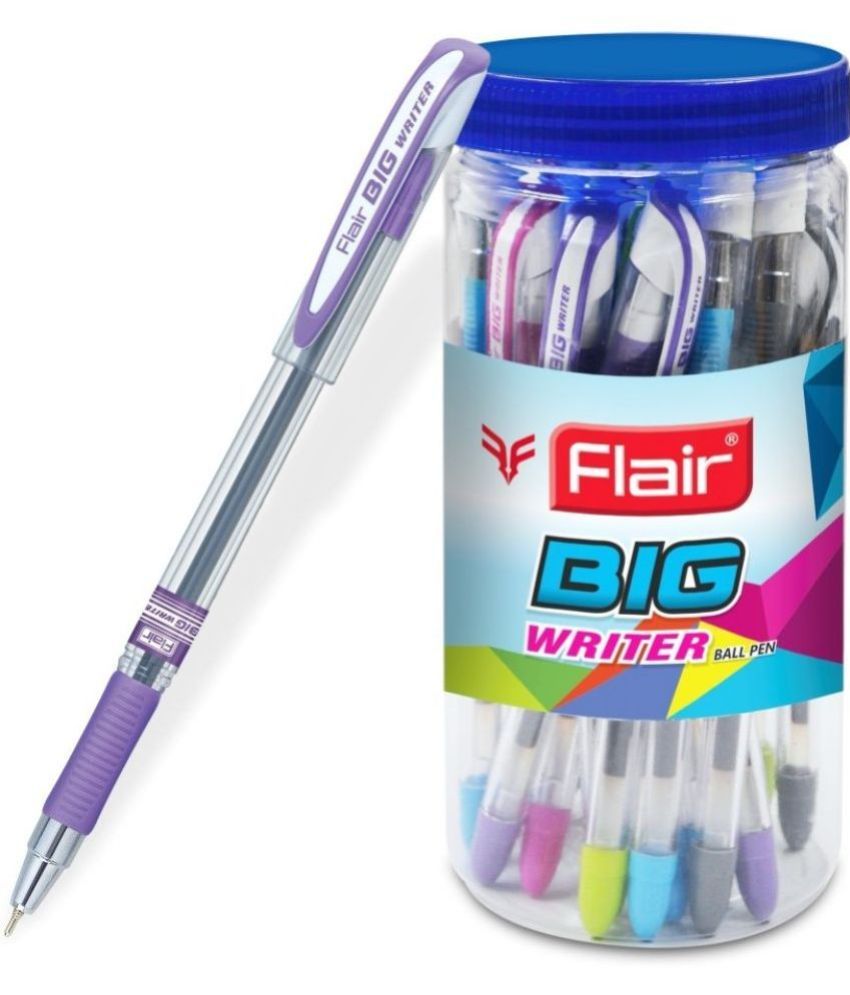     			Flair Big Writer Ball Pen 25Pcs Jar