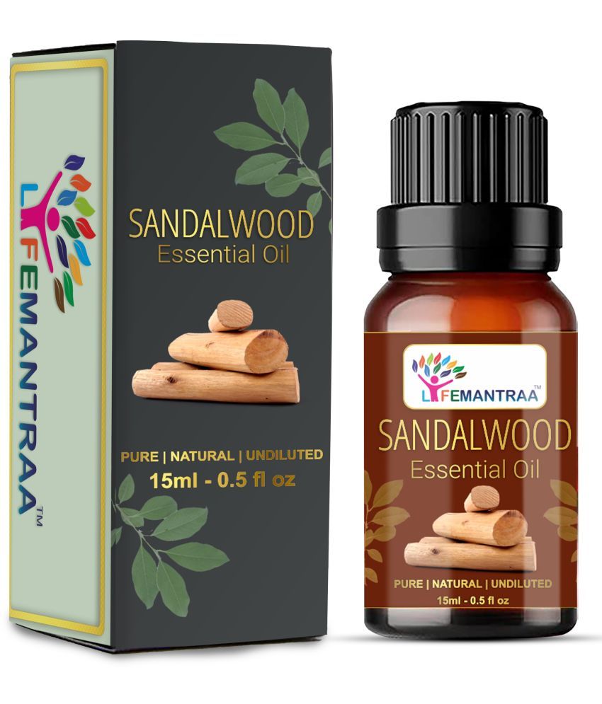     			LIFEMANTRAA Sandalwood Essential Oil 15 mL ( Pack of 1 )