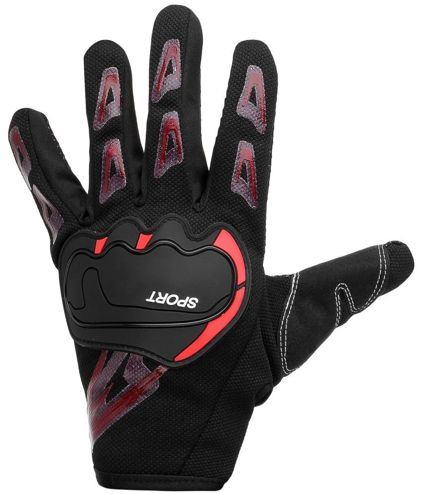     			ZAYSOO Full Fingers Nylon Riding Gloves ( Pair of 1 )