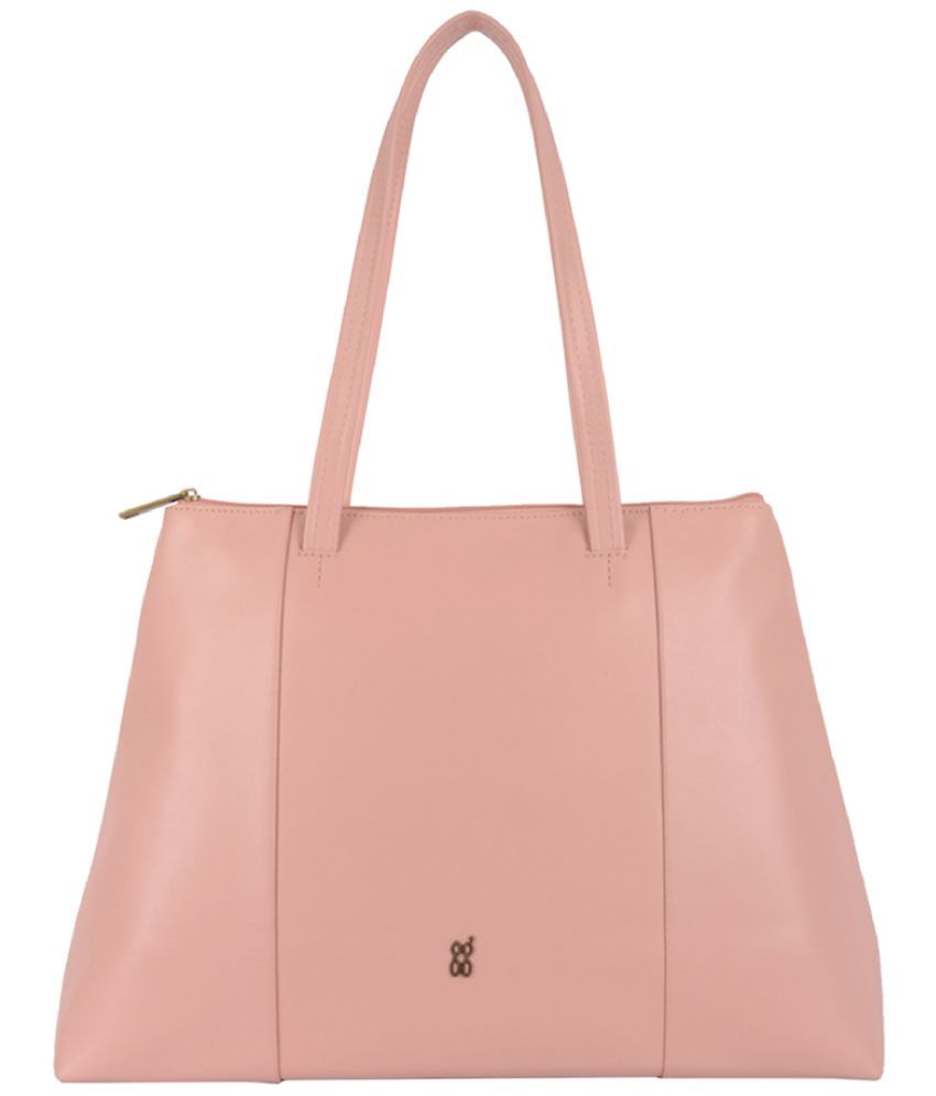     			Baggit Tote Bag PU Set of 1 ( Pink )