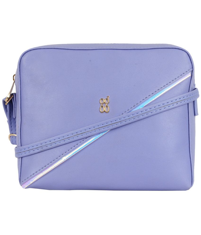     			Baggit Purple PU Handheld