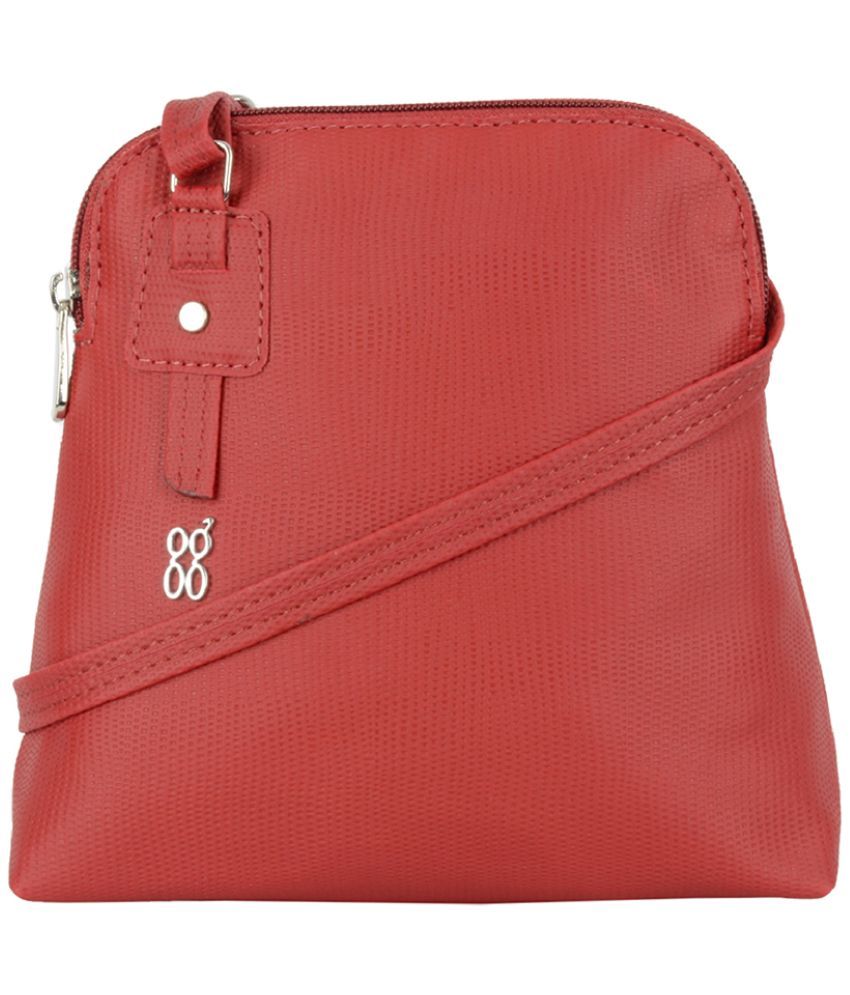     			Baggit Red PU Handheld