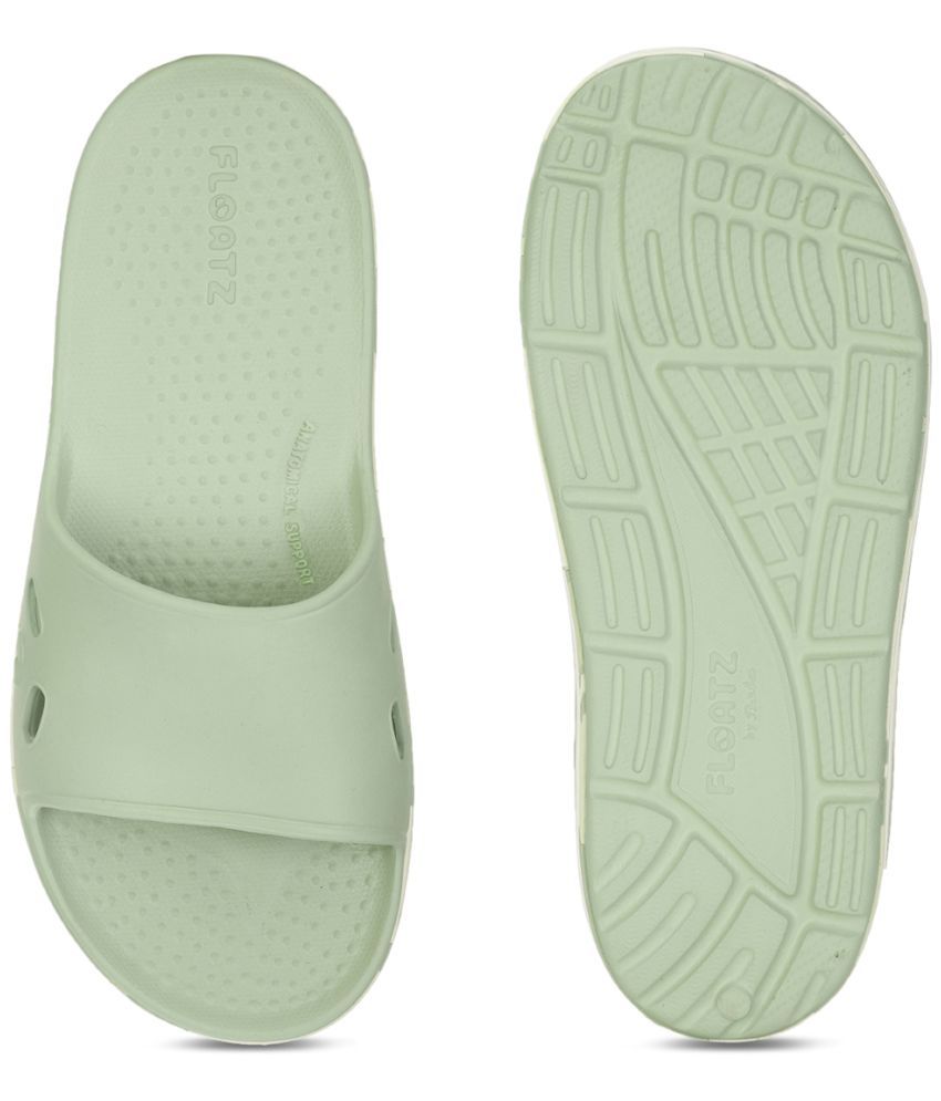     			Floatz Green Men's Slide Flip Flop