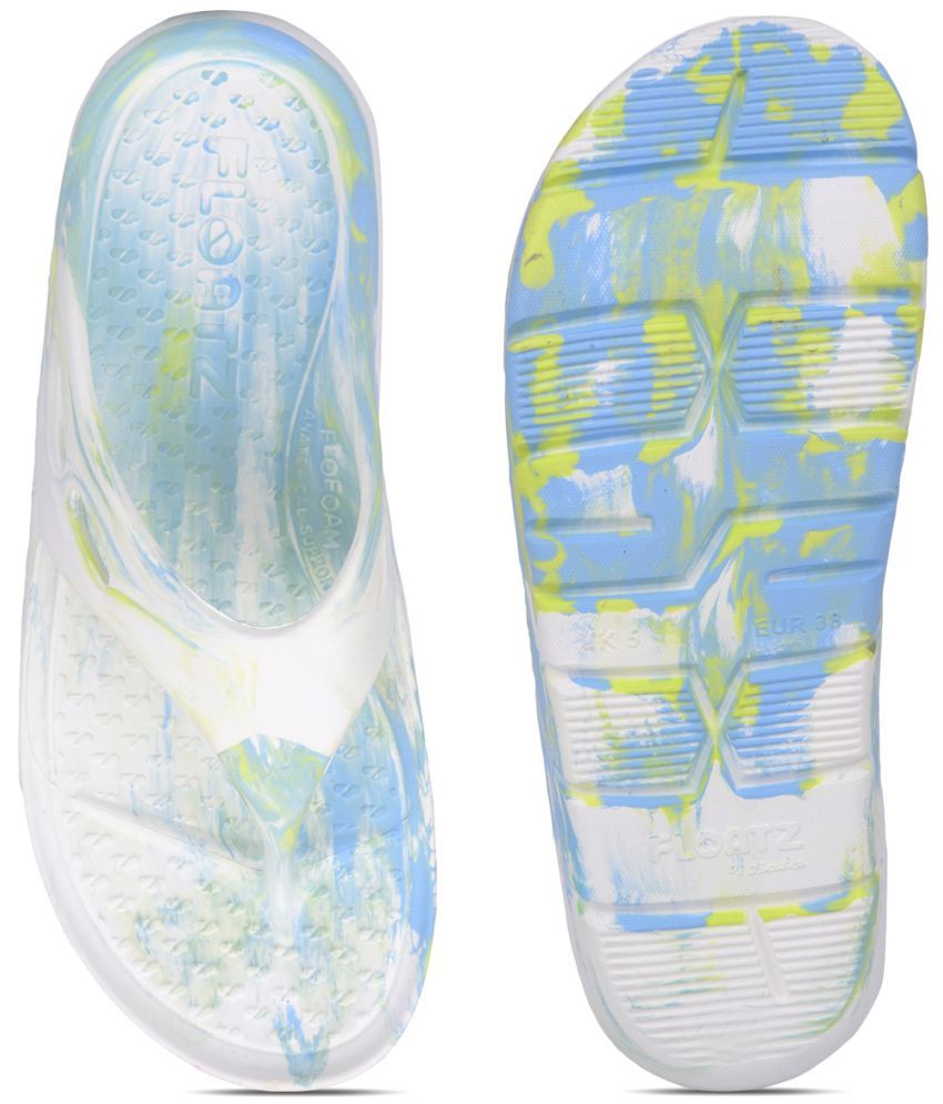     			Floatz Green Men's Thong Flip Flop