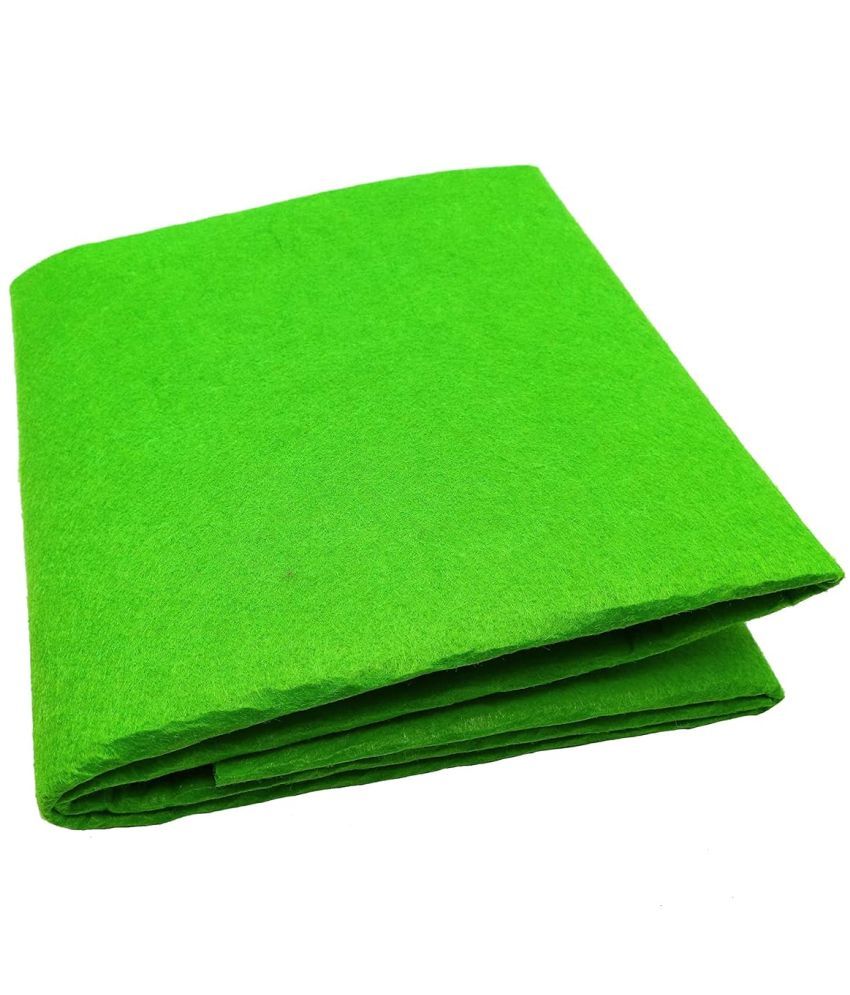     			PRANSUNITA Fabric Felt Cloth Stiff (Hard) Size 44" x 36", Full metr ( Pack of 1 )