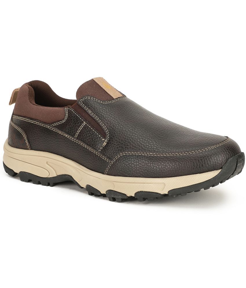     			WEINBRENNER BY BATA Brown Men's Slip-on Shoes