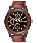 Swisstyle Brown Leather Analog Men's Watch