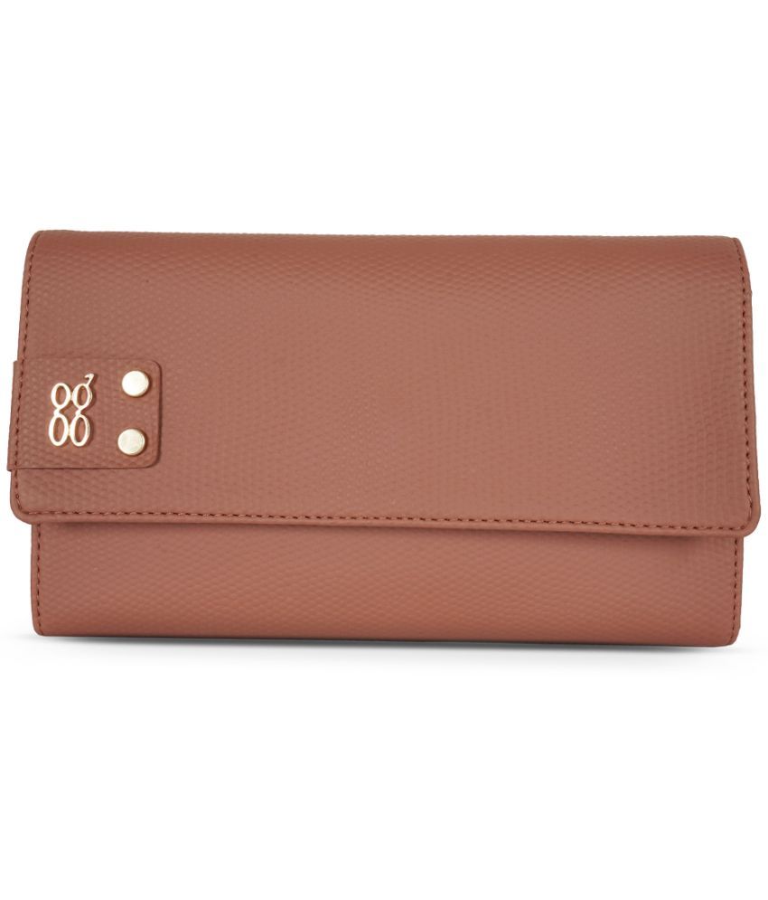     			Baggit PU Tan Women's Zip Around Wallet ( Pack of 1 )