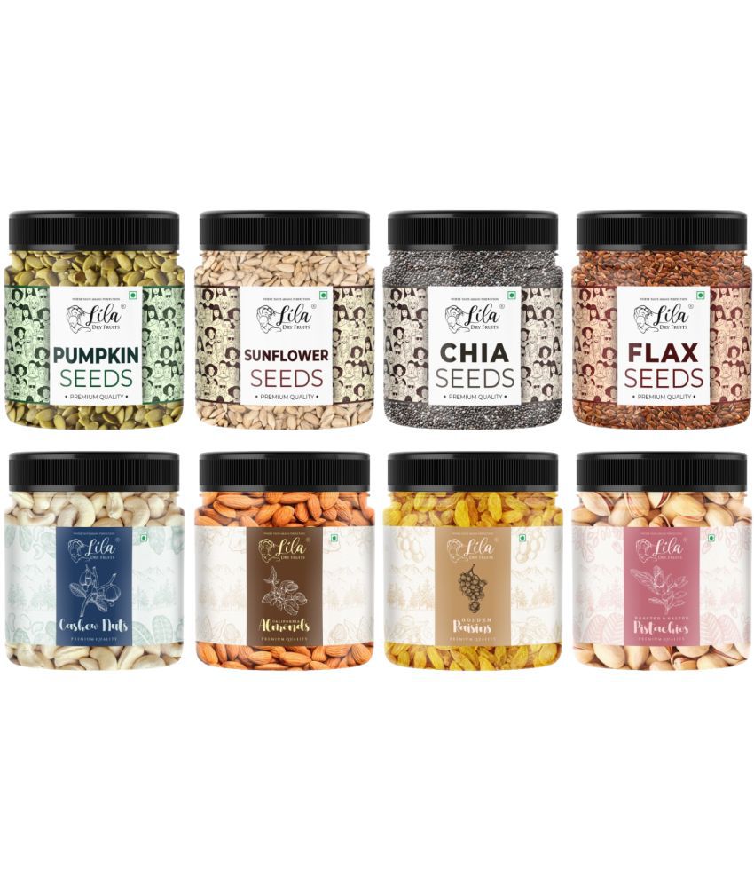     			Lila Dry Fruits Mixed Fruits 800 g Pack of 8