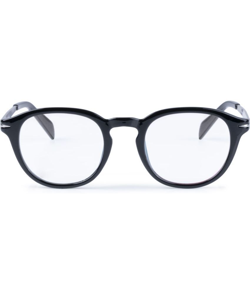    			Redex Black Round Eyeglass Frame ( Pack of 1 )