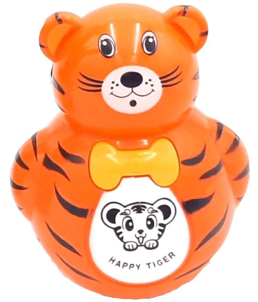     			Villy Tumbling Tiger Toys for Kids Push and Shake Best Learning Toy Pushing Or Holding Toys