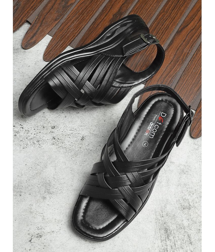     			Action - Black Men's Sandals